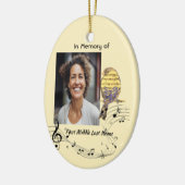 Memorial Keepsake Music Bird Keramik Ornament (Links)