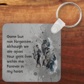 Memorial Keepsake Music Jazz Band Schlüsselanhänger (Rückseite)