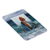 Memorial Keepsake Ocean Sea Beach Magnet (Rechte Seite)