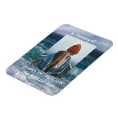 Memorial Keepsake Ocean Sea Beach Magnet (Linke Seite)