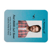  Memorial Keepsake Pilot Airplane Flying Magnet (Horizontal)