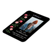  Memorial Keepsake  Roses Garden Flowers Magnet (Linke Seite)