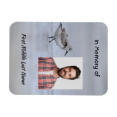  Memorial Keepsake Sandpiper Shore Bird  Magnet (Horizontal)