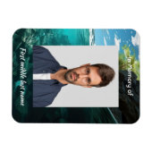 Memorial Keepsake Service Deep Sea Diving Diver Magnet (Horizontal)