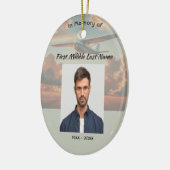  Memorial Keepsakes Pilot Airplane Sunset Keramik Ornament (Links)