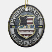 Memorial Keramik Ornament (Links)