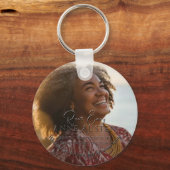 Memorial Keychain Personalized Keepsake Schlüsselanhänger (Vorderseite)
