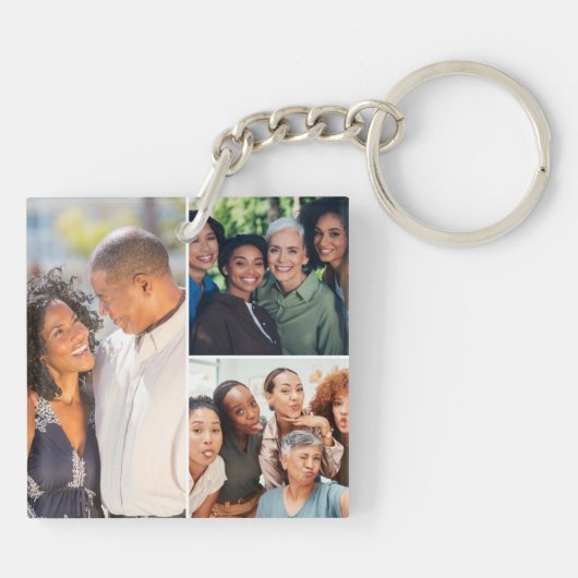 Memorial Keychain Personalized Keepsake Schlüsselanhänger (Rückseite)