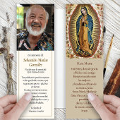 Memorial Lesezeichen Guadalupe Gebet Sympathiekart