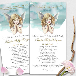 Memorial Loss Angel Wings Beerdigung Danke Karten