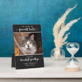 Memorial Loss Beileid Hardest Goodbye Foto Fotoplatte (Seite)