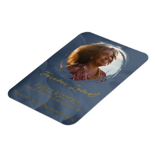 Memorial Magnet – Personalized Tribute Keepsake (Linke Seite)