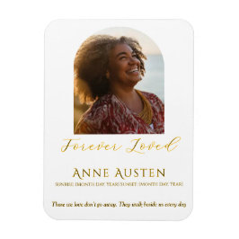 Memorial Magnet – Personalized Tribute Keepsake