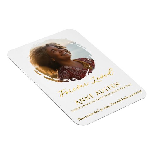 Memorial Magnet – Personalized Tribute Keepsake (Rechte Seite)
