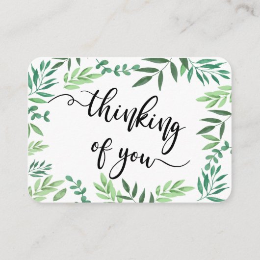 Memorial Memorial Angel Sake-Geschenk im Memory Be Visitenkarte (Rückseite)