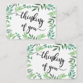 Memorial Memorial Angel Sake-Geschenk im Memory Be Visitenkarte (Vorne/Hinten)