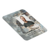  Memorial Memory Card Baseball Sport Magnet (Rechte Seite)