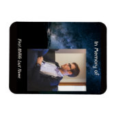 Memorial Milky Way Starry Night Sky Magnet (Horizontal)