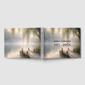 Memorial Misty Lake Dock with Willow Tree Gästebuch (Voll)
