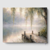 Memorial Misty Lake Dock with Willow Tree Gästebuch (Rückseite)
