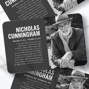 Memorial Modern Foto Praetkarte wahren Magnet