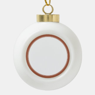 Memorial Modern Frames Einfaches Foto Keramik Kugel-Ornament