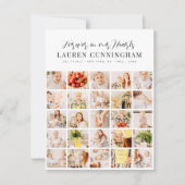 Memorial Modern Simple Minimalistisch 25 Foto Coll (Vorderseite)