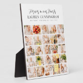 Memorial Modern Simple Minimalistisch 25 Foto Coll Fotoplatte (Seite)