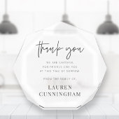 Memorial Modern Simple Minimalistisch Chic Fotoblock