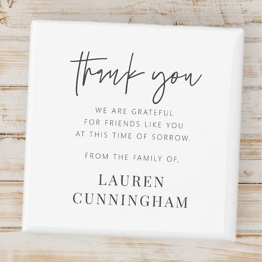 Memorial Modern Simple Minimalistisch Chic Vielen Magnet