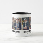 Memorial Modern Three Foto Tasse (Zentrum)