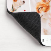 Memorial Modernes, einfaches 9-Foto-Collage Mousepad (Ecke)