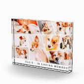 Memorial Modernes, einfaches Chic Collage Fotoblock (Rechts)