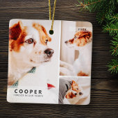 Memorial Modernes, einfaches geometrisches FotoCol Keramikornament