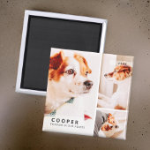 Memorial Modernes, einfaches geometrisches FotoCol Magnet