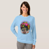 Memorial My Angel hat vier Paws Blume PM0001 T-Shirt (Vorne ganz)