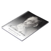 Memorial oder Beerdigung Gästebuch Notizblock (Linke Seite)