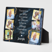 Memorial Personalisiert 6 Bild in Love Memory Fotoplatte (Seite)