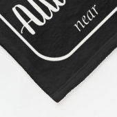 Memorial Personalisiert 7 FotoCollage Fleecedecke (Ecke)