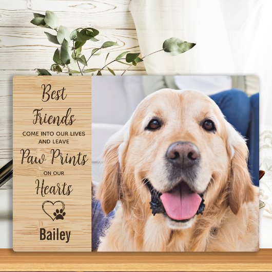 Memorial Personalisiert Dog Foto Fotoplatte
