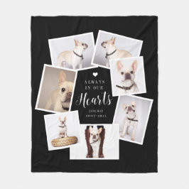 Memorial Personalisiert Multi Foto Collage Fleecedecke