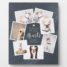 Memorial Personalisiert Multi Foto Collage Fotoplatte