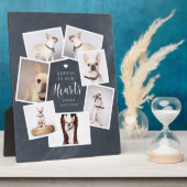 Memorial Personalisiert Multi Foto Collage Fotoplatte (Seite)