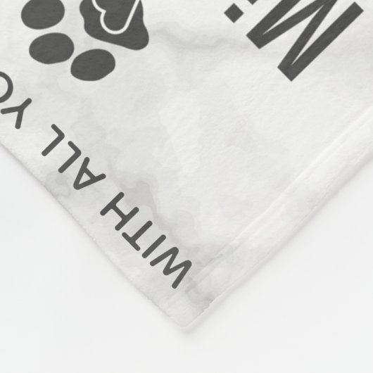 Memorial Personalisiertes Foto Cat Loss Keepake  Fleecedecke (Ecke)