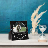 Memorial - Pferdeverlust - Benutzerdefiniertes Fot Fotoplatte (InSitu)