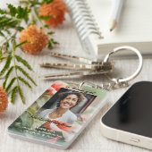 Memorial Photo Keepsake Hummingbird Schlüsselanhänger (Vorderseite rechts)