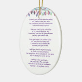 Memorial Photo Prayer Feathers Boho Tribal Native Keramik Ornament (Links)