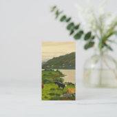 Memorial Picture Beileid Praetkarte Visitenkarte (Stehend Vorderseite)