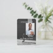 Memorial Pocket Card Athlete Rollerblade Skaten Visitenkarte (Stehend Vorderseite)