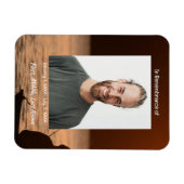 Memorial Pocket Card Fischerei Fischer Magnet (Horizontal)